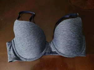 Preowned Good Used Aerie Sunnie Demi Blue Bra Size 32D - Picture 1 of 5
