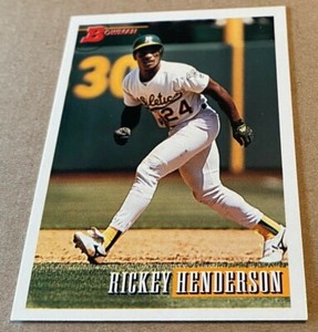 RICKEY HENDERSON 1993 BOWMAN Card #625 NM-MT Condition