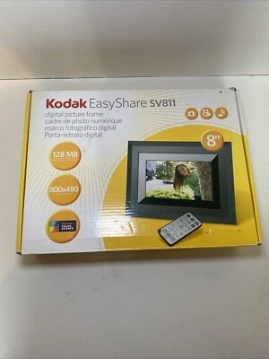 Kodak EasyShare SV811 8" Digital Picture Frame - Image 1 of 3