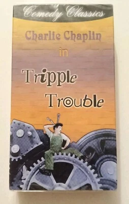 Charlie Chaplin In Tripple Trouble, VHS 1999, New. - Image 1 of 2