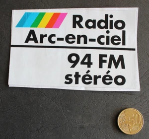 Autocollant / Sticker - Radio Arc-En-Ciel - Picture 1 of 2