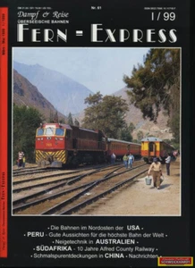 FERN-Express Nr.61 - USA - Peru - Australien - Südafrika - China - SH210403 - Picture 1 of 1
