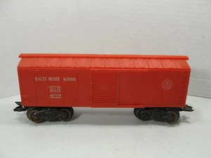 Vintage MARX USA O/O27 Gauge 4-Axle Baltimore & Ohio B&O 467110 Box Car Freight - Picture 1 of 3