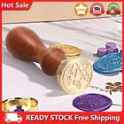 3D DIY Embossed Wax Stamp Replacement Round Sealing Wax Stamp Head for Envelopes