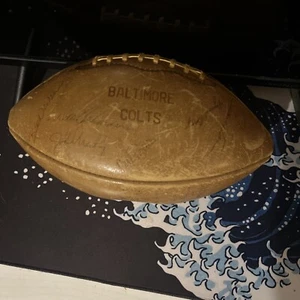 1964 Baltimore Colts Signed Practice Ball. Johnny Unitas 36 Total Players PSA - Picture 1 of 3