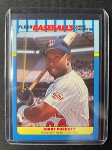 1988 Fleer Baseball's League Leaders Kirby Puckett #30 of 44 Twins!!! - Picture 1 of 1