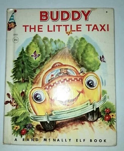 Buddy das kleine Taxi. Elfenbuch 1961. Ein Bilderbuch von Alf Evers. - Bild 1 von 9