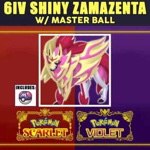 GLÄNZENDE ZAMAZENTA - Pokémon scharlachrot und violett - KAMPFBEREIT 6IV - 🙂 SCHNELLER HANDEL 🙂 - Bild 1 von 1