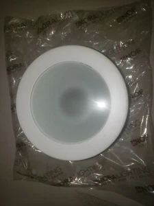 NORA LIGHTING NL-426W 4-in Frosted Flat Lens with Trim - Picture 1 of 1