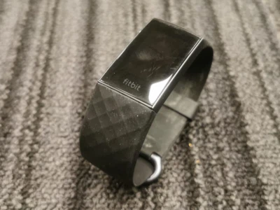 FAULTY Fitbit Charge 3 Advanced Health and Fitness Tracker Black FB409 - Image 1 of 3