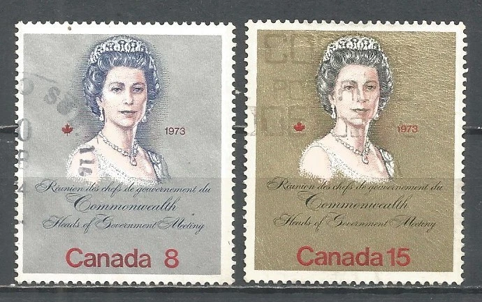 Canada 1973 year, used stamps - Image 1 of 1
