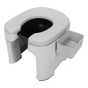 Squatting Toilet Chair Indoor Toilet Stool Bedside Toilet Indoor Mobile Toil AP9 - Picture 1 of 22