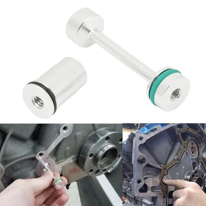 Oil Diverter Barbell Billet Aluminum For LS2 LS3 LS6 LQ4 LQ9 Kit Part Silver - Picture 1 of 6