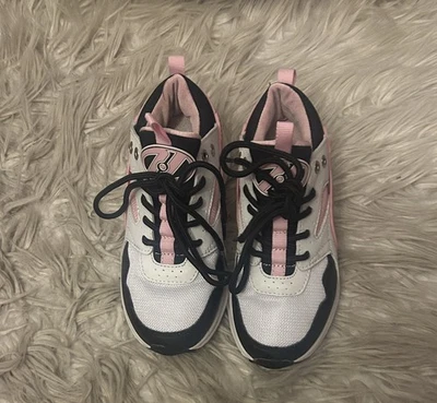 Vintage niños Heelys Force rosa y blanco talla 1 Foto 1 de 3