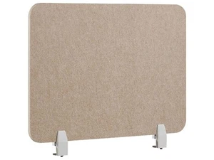 Schreibtisch Trennwand Akustik Polster beige 72 x 50 cm Schallschutz Split - Bild 1 von 11