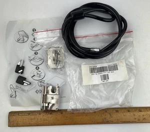 Computer Notebook Laptop Projector Security Keyed Cable Lock - Picture 1 of 7