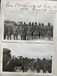GENERAL PERSHING 1917 AEF MEXICO SPAIN Deming NM SOLDIERS Citizens PHOTO ALBUM - Picture 1 of 18