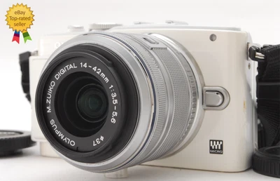 【CASI COMO NUEVO】 BOLÍGRAFO OLYMPUS Lite E-PL6 Blanco 16.1MP 14-42mm f3.5-5.6 De Japón Foto 1 de 4