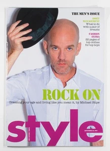 MICHAEL STIPE R.E.M KEELEY HAZELL MEN'S FASHION Style magazine 30 September 2007 - Picture 1 of 1