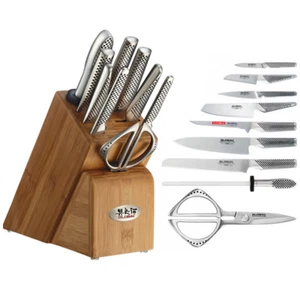 100% Genuine! GLOBAL Takashi 10 Piece Knife Block Set! RRP $1459.00! - Picture 1 of 5