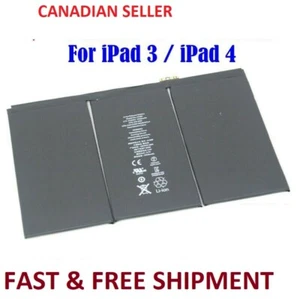 New Replacement Battery For iPad 3 4 3rd 4th Gen A1389 11560mAh - Photo 1 sur 3