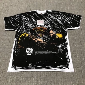 Vintage Vitamin Wolverine In Rain Sam Keith T-Shirt XL AOP 90s Style Marvel Mega - Picture 1 of 15