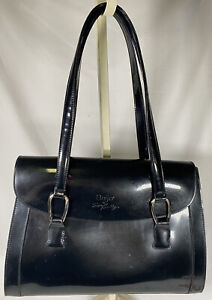 BEIJO Large Satchel / Purse / Handbag Black Two Handles