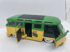 TMNT Teenage Mutant Ninja Turtles 1962 Volkswagen Bus Jada Toys+figure#49 - Picture 1 of 7