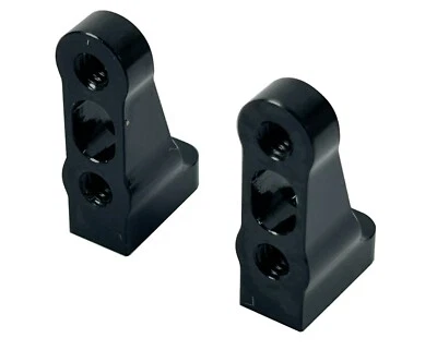 Aluminum Servo Mounts Black For Team Associated RC10  Dhawk Racing DR-920053BL - Image 1 of 2
