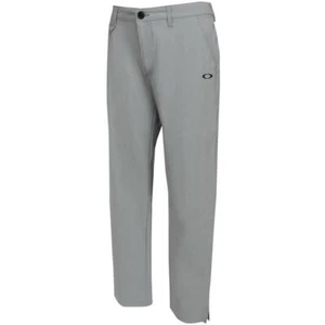 Oakley Take Pro Pant Mens Size 38 Steel Grey Casual Dress Golf Pants Trousers - Picture 1 of 3