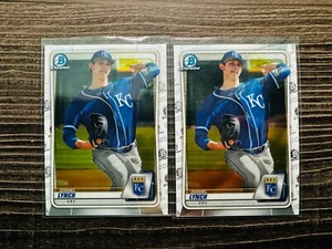 2020 Bowman - Chrome Prospects #BCP-84 Daniel Lynch (RC) Lot (2) Rookie RC - Picture 1 of 1