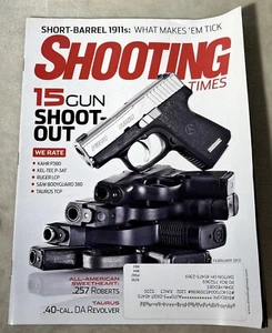 Shooting Times Vol 35 No 1 February 2012 KAHR P389 RUGER LCP TAURUS TCP Magazine - Picture 1 of 12