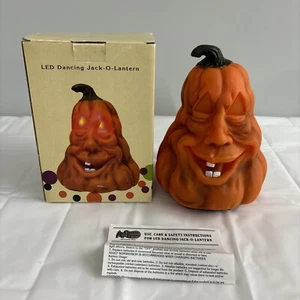 Cracker Barrel LED Danzante Jack-O-Lantern Halloween Zucca RARO - Foto 1 di 13
