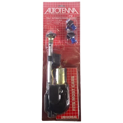 NOS Vintage 60's 70's 80's Car Truck Power Antenna AUTOTENNA P12 Universal NEW! - Image 1 of 4