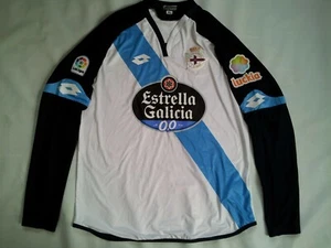 CAMISETA DE FÚTBOL RARA LOTTO 1906-2016 110 ANIVERSARIO DEPORTIVO LA CORUÑA XL - Imagen 1 de 10