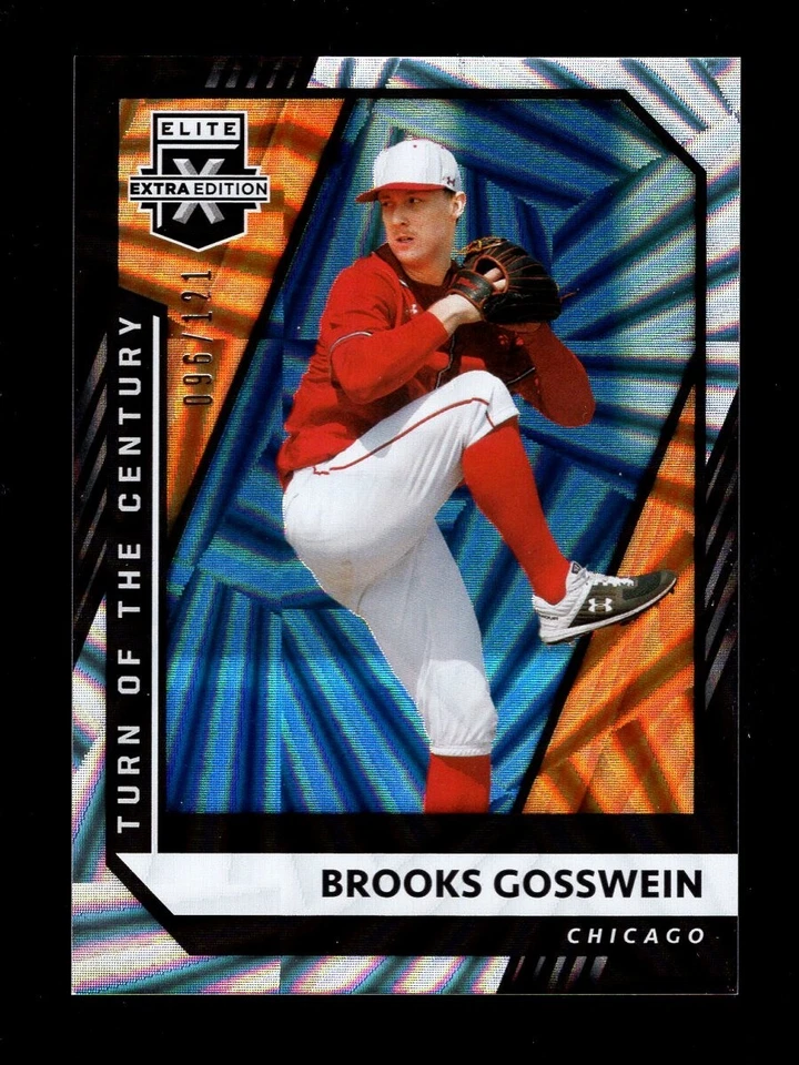 2021 ELITE EXTRA TURN OF THE CENTURY #124 BROOKS GOSSWEIN 96/121 - Image 1 of 1