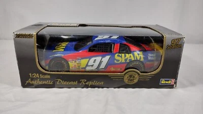 Revell Nascar 1:24 Die Cast Mike Wallace #91 Spam Chevrolet 1997 Monte Carlo G25 - Image 1 of 4
