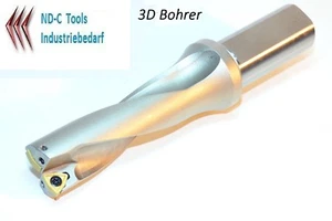 1x Wendeplattenbohrer D= 17mm in 3xD mit IK Typ WCMX 0302... TOP QUALITÄT - Picture 1 of 1