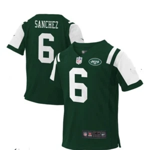 New York Jets Trikot Kleinkind 12 Monate Mark Sanchez #6 Grün Jersey Neu Nike - Bild 1 von 4