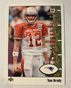 2002 Upper Deck Authentics Tom Brady #52 NUOVO DI ZECCA - Foto 1 di 2