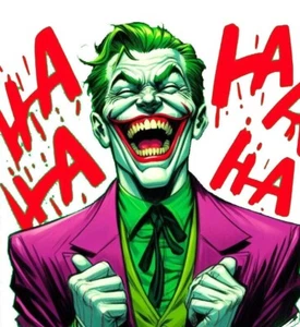 Calcomanías adhesivas de vinilo verde The Joker de 3"-6" - Imagen 1 de 1