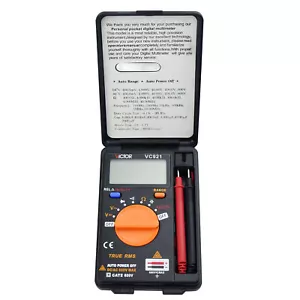 Victor VC921 DMM integriertes persönliches Handtaschen-Mini-Digitalmultimeter - Bild 1 von 5