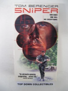 Sniper, Tom Berenger, Billy Zane VHS Movie - Imagen 1 de 2