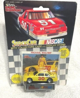 1990 Racing Champions No30 Michael Waltrip Pennsoil Pontiac 1:64 - Изображение 1 из 2
