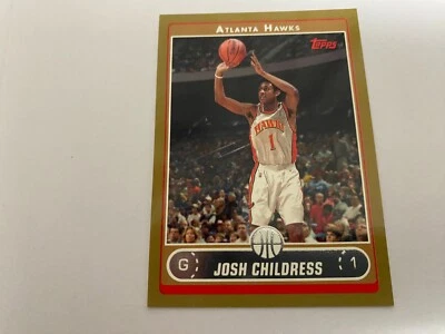 06-07 Topps Gold Josh Childress #234/500 Foto 1 de 2
