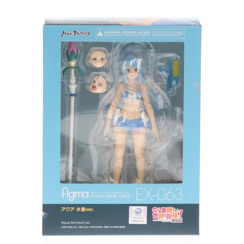 Limited figma EX-063 Aqua Swimsuit Ver. KonoSuba Figure Max Factory Japan Cover