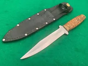 1920-40 CASE TESTED XX ROGERS GREEN BONE CENTO PIG STICKER GORGEOUS KNIFE - Picture 1 of 13