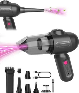 Handstaubsauger Akku 4in1,Auto Staubsauger Kabellos,Auto Stark Mit Waschbar HEPA - Bild 1 von 7