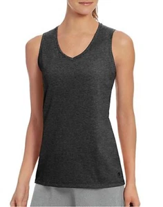NEW Champion Women Athletics Jersey V Neck Tank Gray L Large NIP TUE4 - Picture 1 of 1
