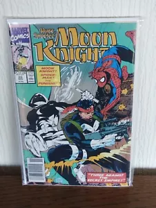 MARC SPECTOR MOON KNIGHT # 20 MARVEL 1991 SPIDER-MAN & THE PUNISHER LIKE NEW. - Picture 1 of 6
